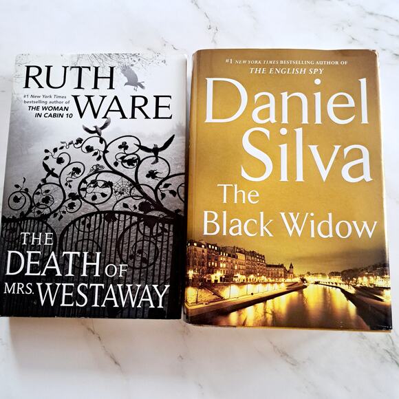 Suspense Novel Hardcover Bundle - Picture 1 of 6